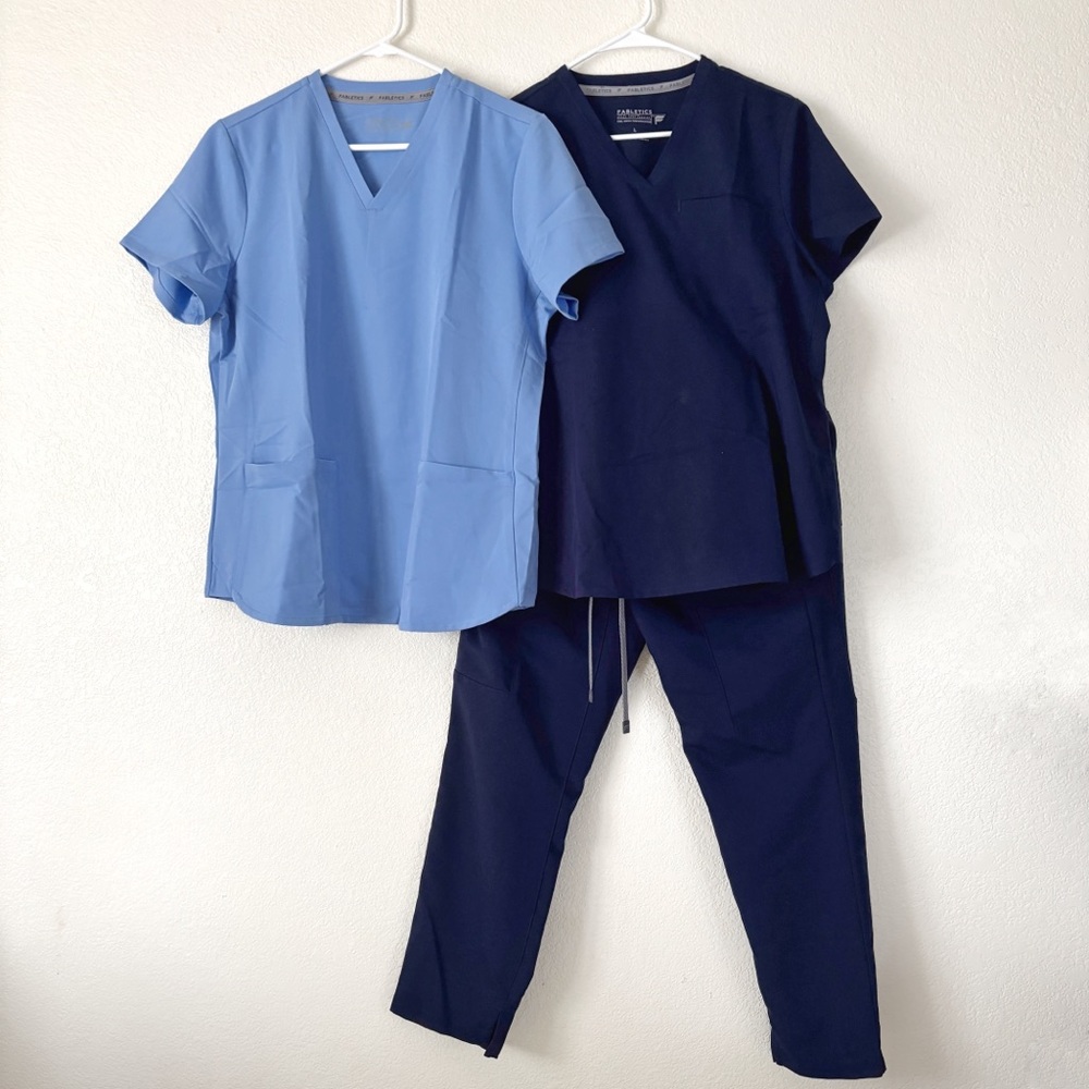 Fabletics Medical Scrub Set Bundle